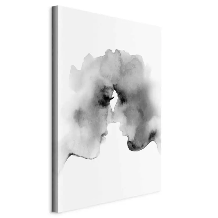 Blurred Thoughts (1-piece) Vertical - watercolor-style kiss