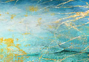 Canvas Emerald Ocean (1-piece) Narrow - abstract ocean texture