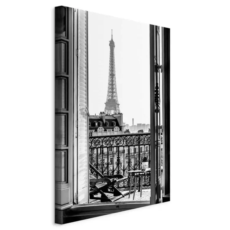 Balcony View Vertical - Paris city architecture