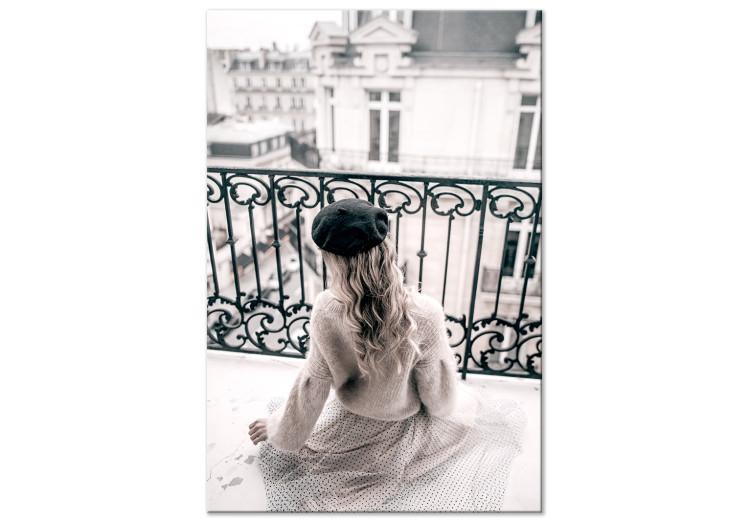 May Dream (1-piece) Vertical - woman on a balcony in Paris