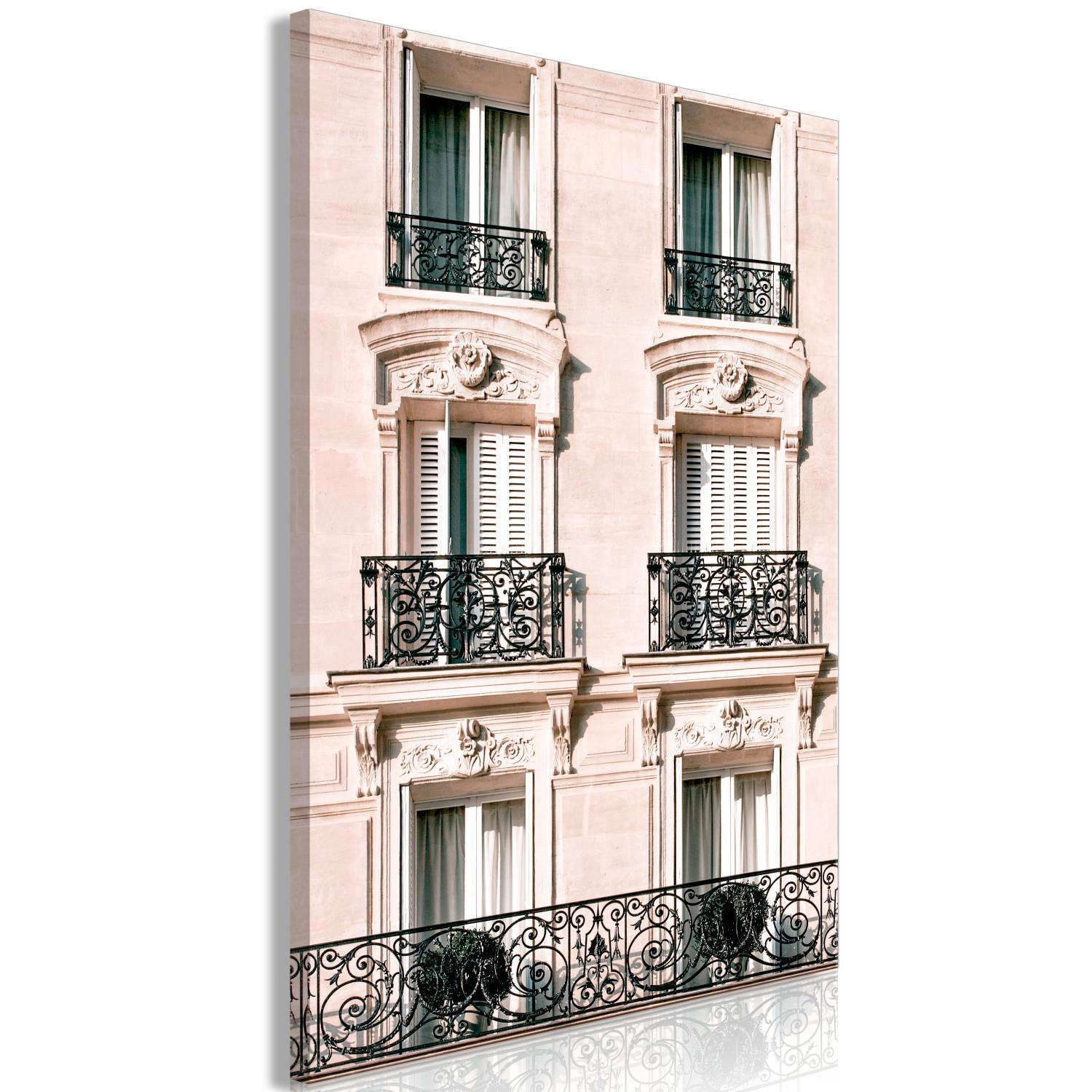 Canvas Paris shutters - photograph of the French capital architecture