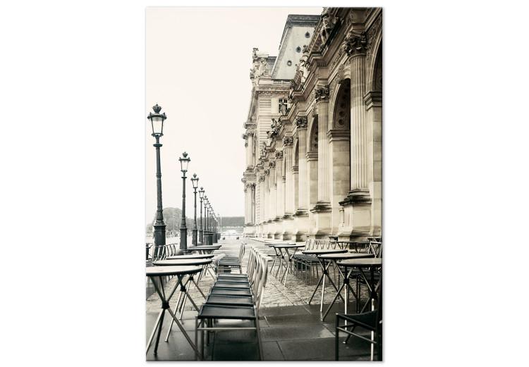 Desolate Cafes (1-piece) Vertical - architecture of Paris