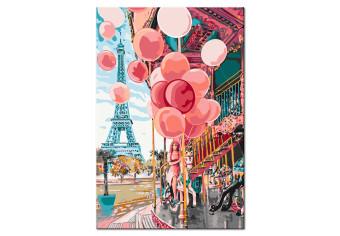 Paint by Number Kit Paris Carousel