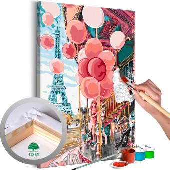 Paint by Number Kit Paris Carousel