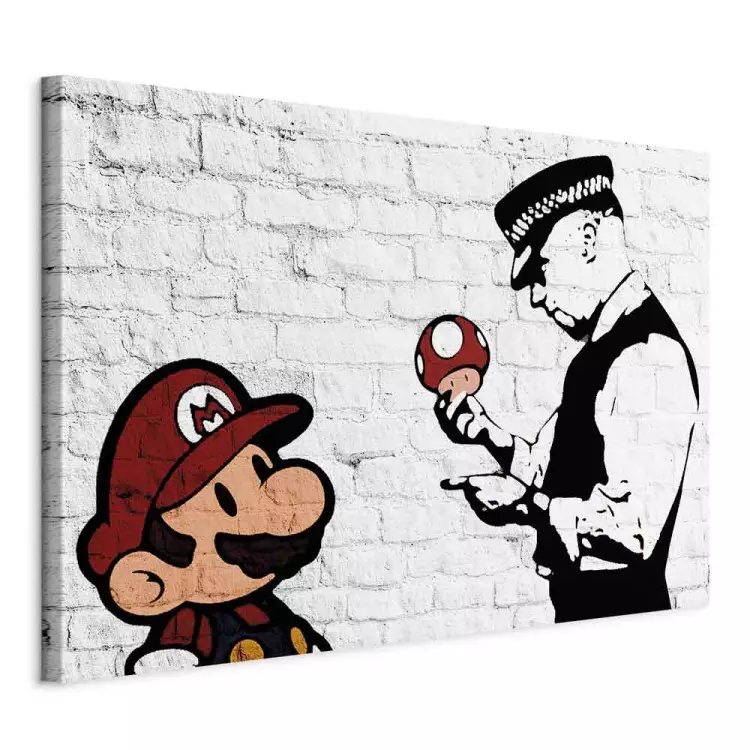 Banksy on Brick
