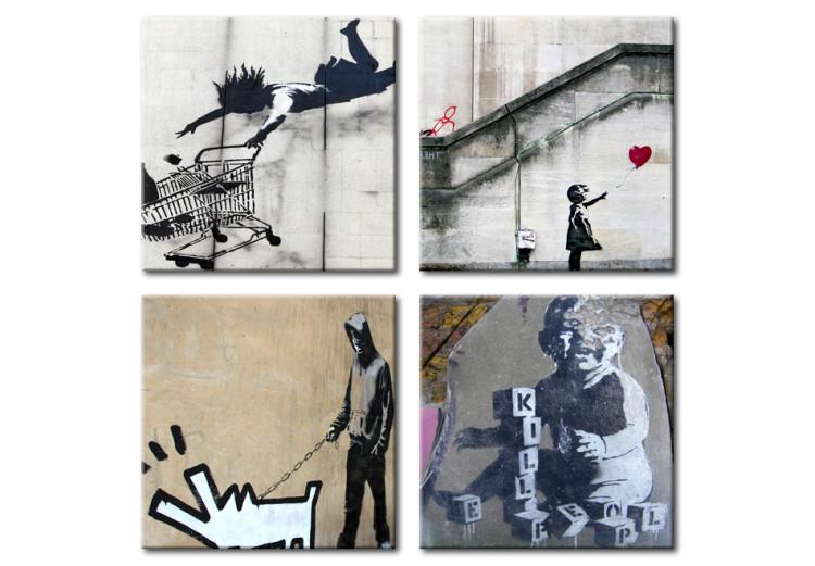 Banksy - four orginal ideas