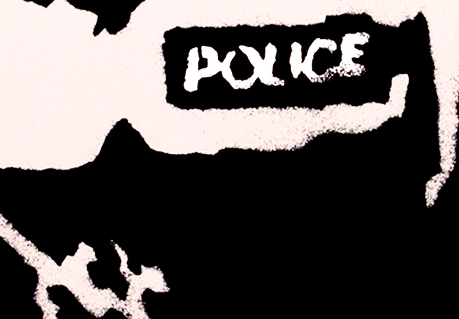 Canvas Policeman (1 Part) Vertical