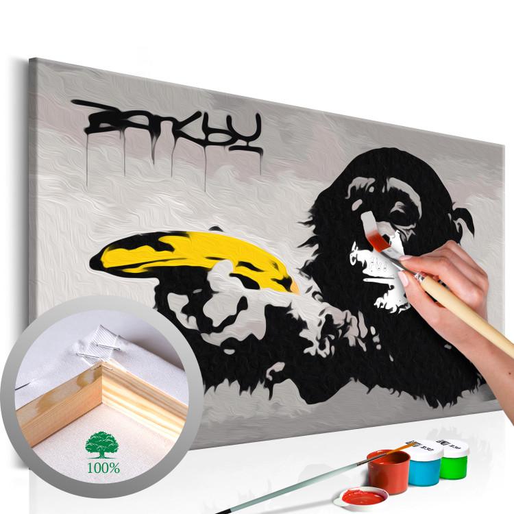 Monkey (Banksy Street Art Graffiti)