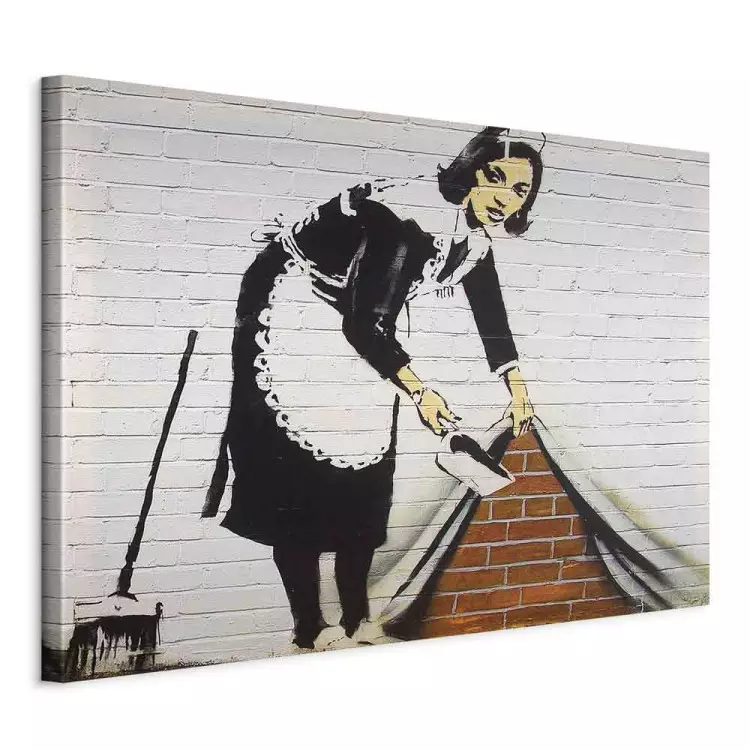 Cleaning lady (Banksy)