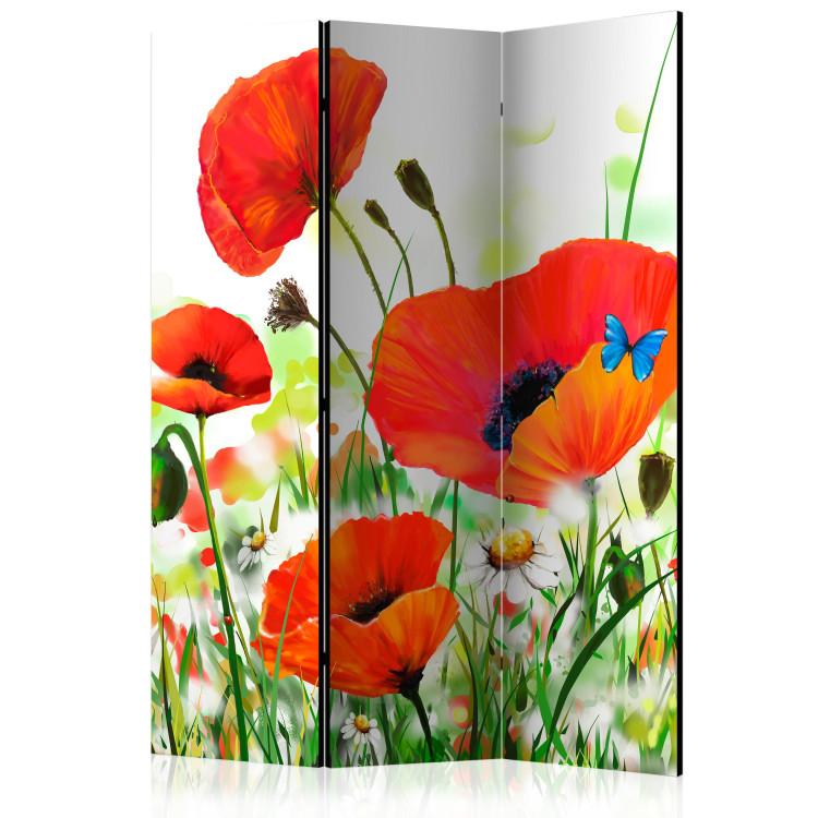 Room Divider Country poppies [Room Dividers]