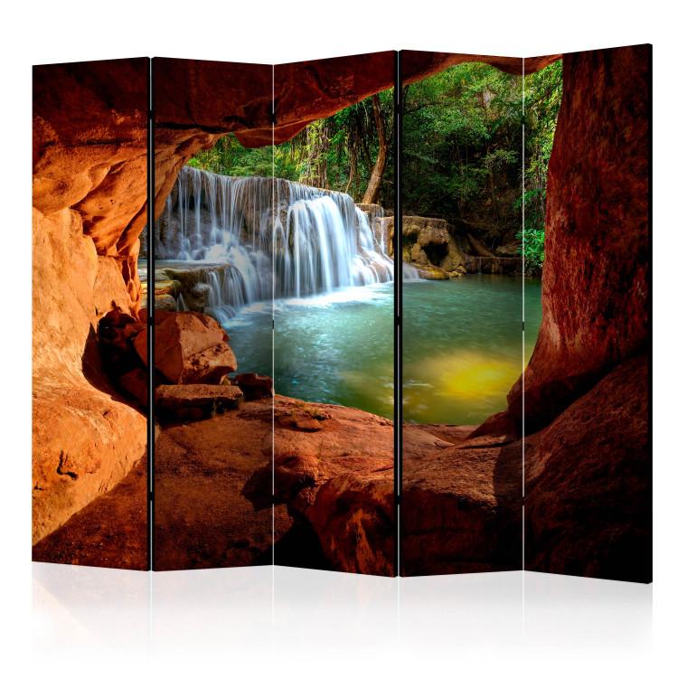 Room Divider Cave: Forest Waterfall II [Room Dividers]