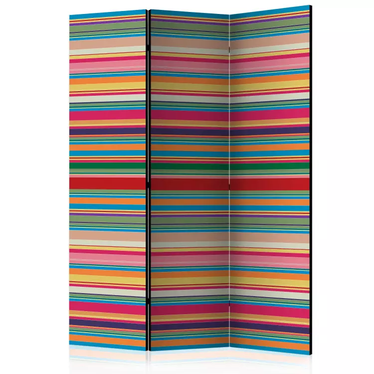Muted Stripes (3-piece) - composition with simple colorful stripes