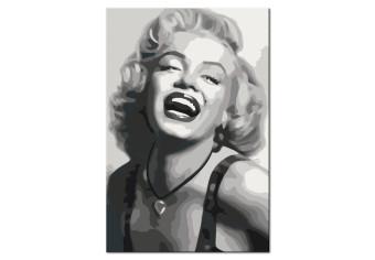 Paint by Number Kit Laughing Marylin