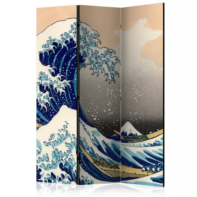 The Great Wave off Kanagawa (3-piece) - composition inspired by Japan