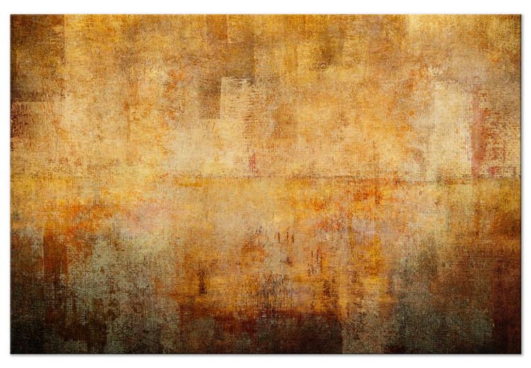 Power of Thoughts (1-piece) Wide - abstract orange texture