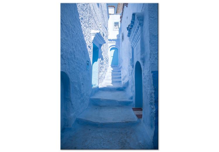 Architecture of Blue (1-piece) Vertical - Arab stairs in Morocco