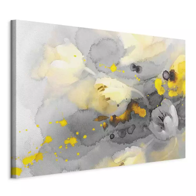 Colorful Flower Storm (1-piece) Wide - abstract plants