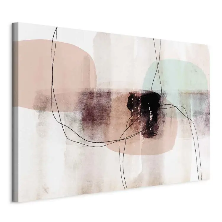 Delicate Colors Wide - abstract watercolor motif