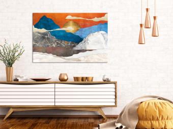 Canvas Mountain Idyll (1 Part) Wide