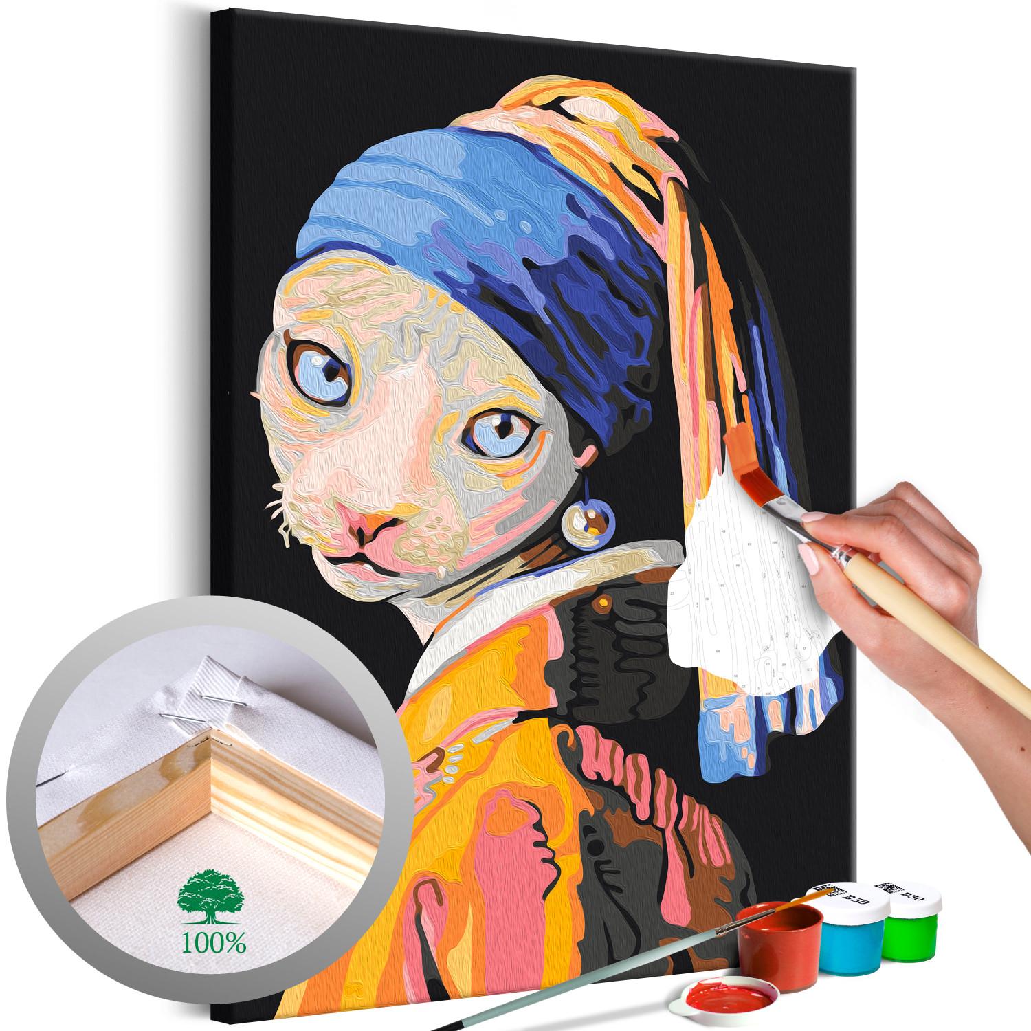 Paint by Number Kit Netherland Cat