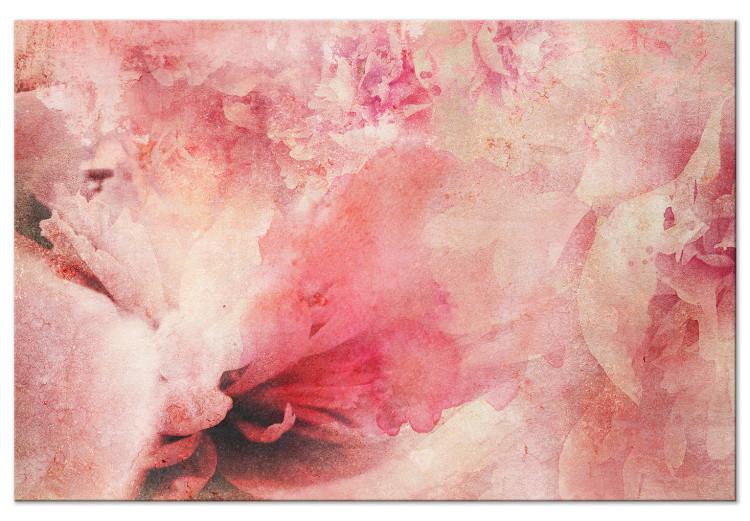 Pink Dawn - Abstraction with blurry roses and fragments of flowers