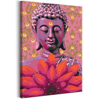 Paint by Number Kit Friendly Buddha