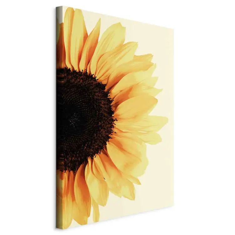 Closer to the Sun Vertical - sunflower in boho motif