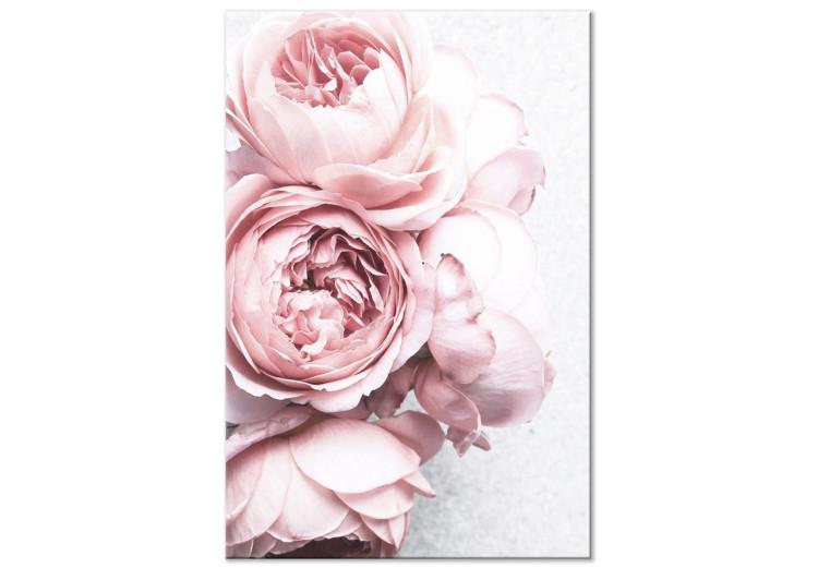 Rose Scent (1-piece) Vertical - pink flowers in boho motif