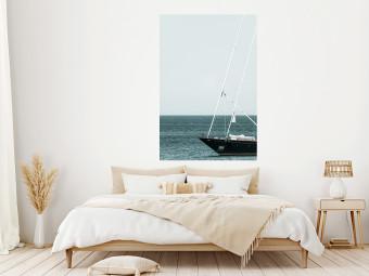 Poster Mediterranean Expedition - maritime landscape of the sea and sailboats