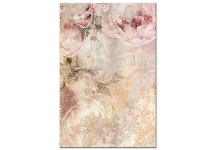 Summer peonies - a rustic floral composition