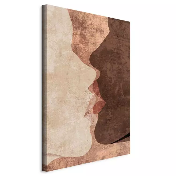 Otherworldly Kiss (1-piece) Vertical - kiss in boho motif