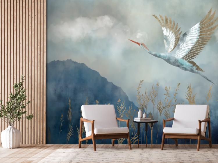 Wall Mural Heron in Flight