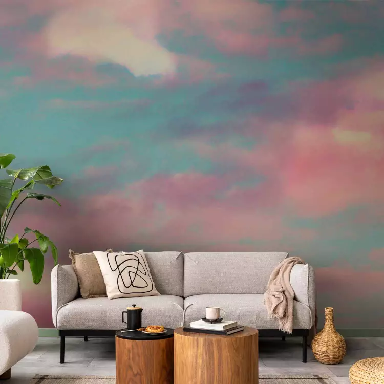 Wall Mural Fire Clouds