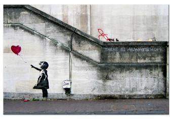 Large Canvas Girl With a Balloon by Banksy [Large Format]