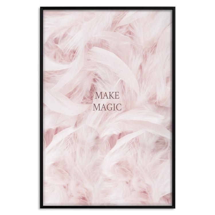 Poster Pink Feathers [Poster]