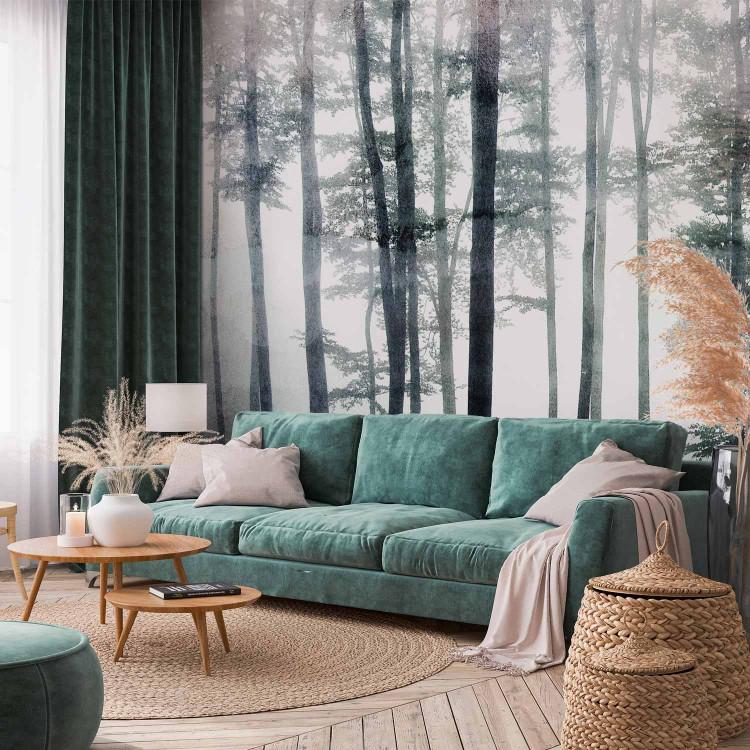 Wall Mural Misty Forest