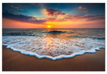 Canvas Gentle Wave (1-piece) Wide - beach against the backdrop of a sunset