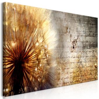 Large Canvas Golden Dandelion II [Large Format]