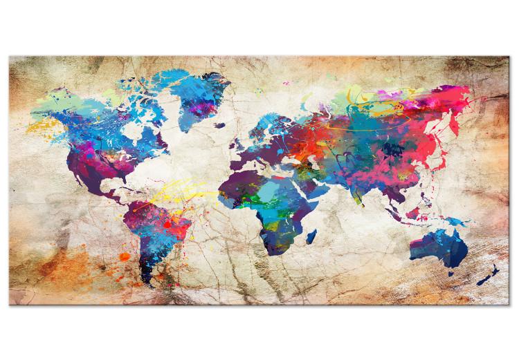 Large Canvas Print Maps: Urban Style II [Large Format]