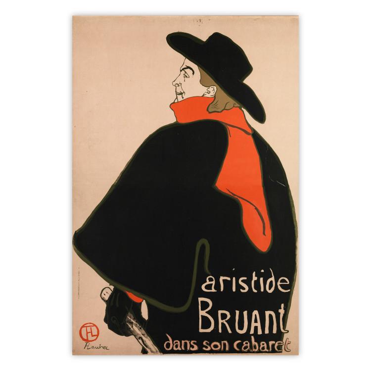 Aristide Bruant: In His Cabaret - French text and a man