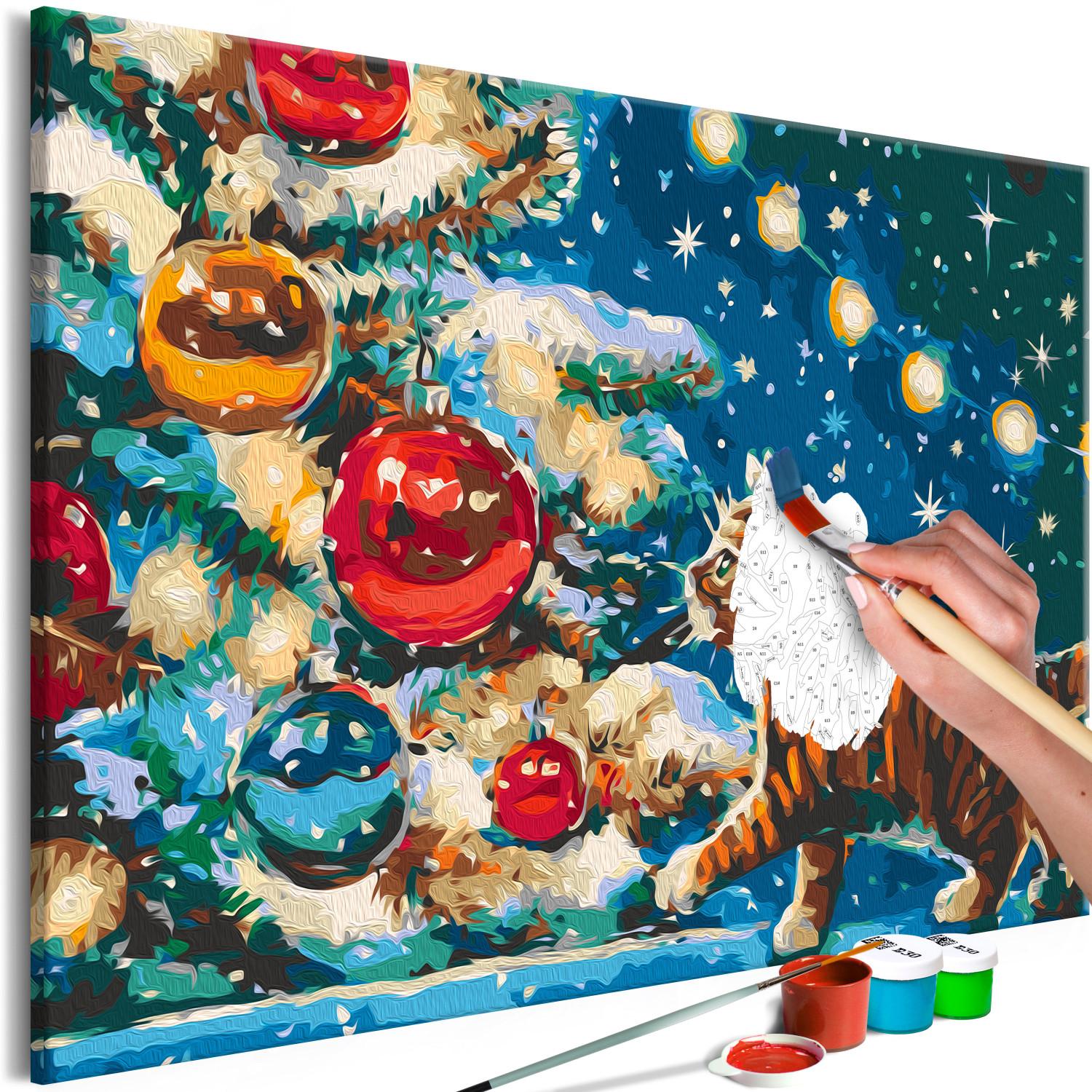 Paint by Number Kit Christmas Tree