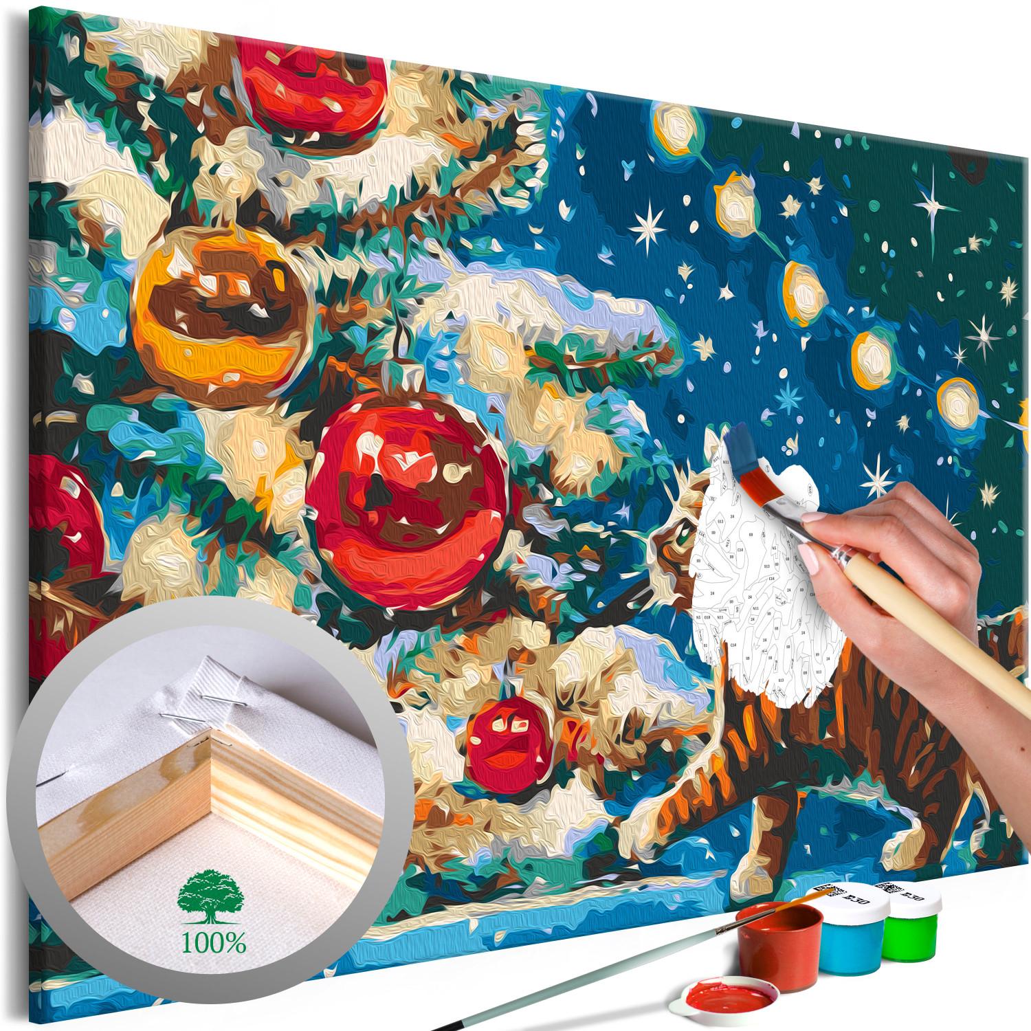 Paint by Number Kit Christmas Tree