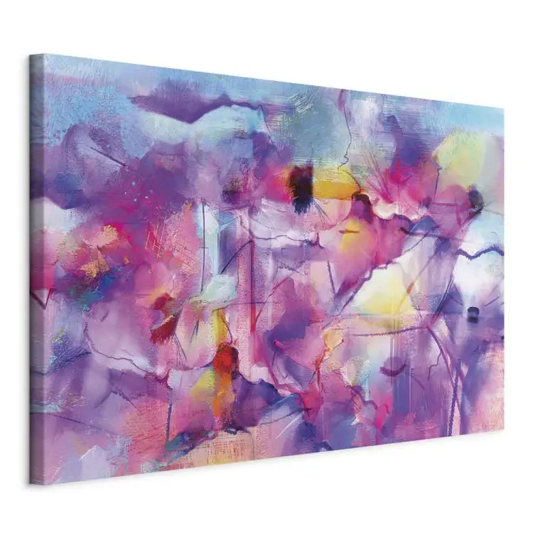 Crazy Colors Wide - watercolors in colorful abstraction