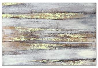 Canvas Painted Planks (1-piece) Wide - shabby chic style abstraction