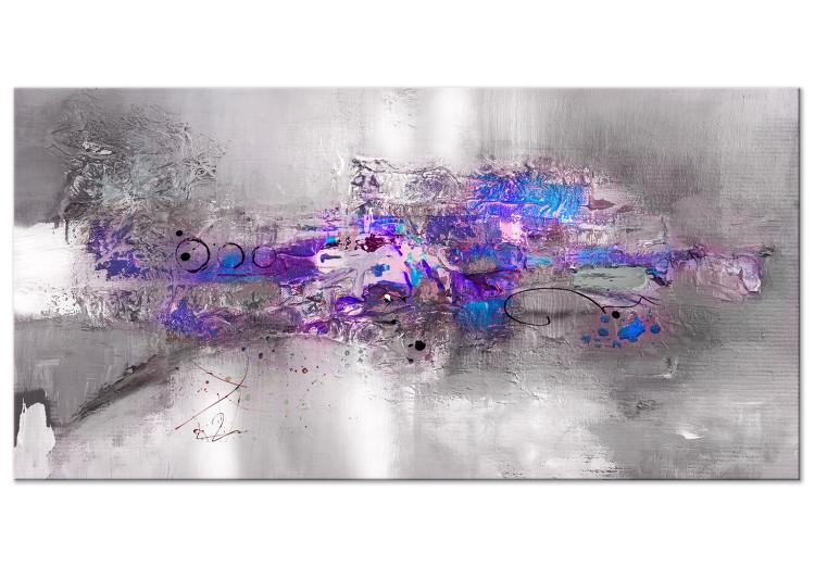 Transition (1-piece) Wide - modern abstraction with a touch of purple