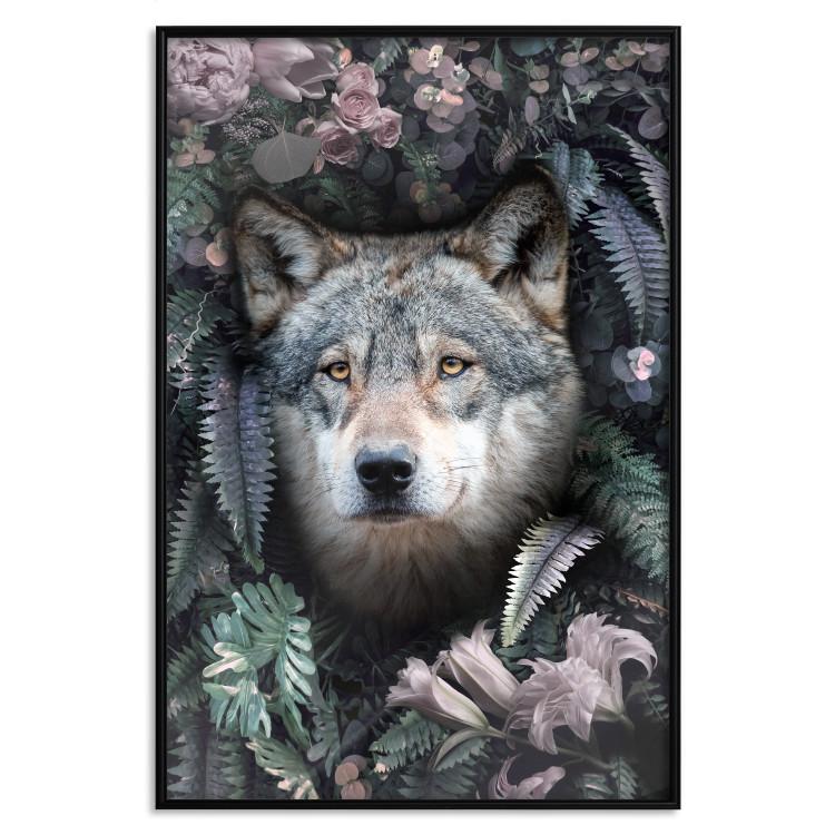 Poster Wolf in Flowers [Poster]