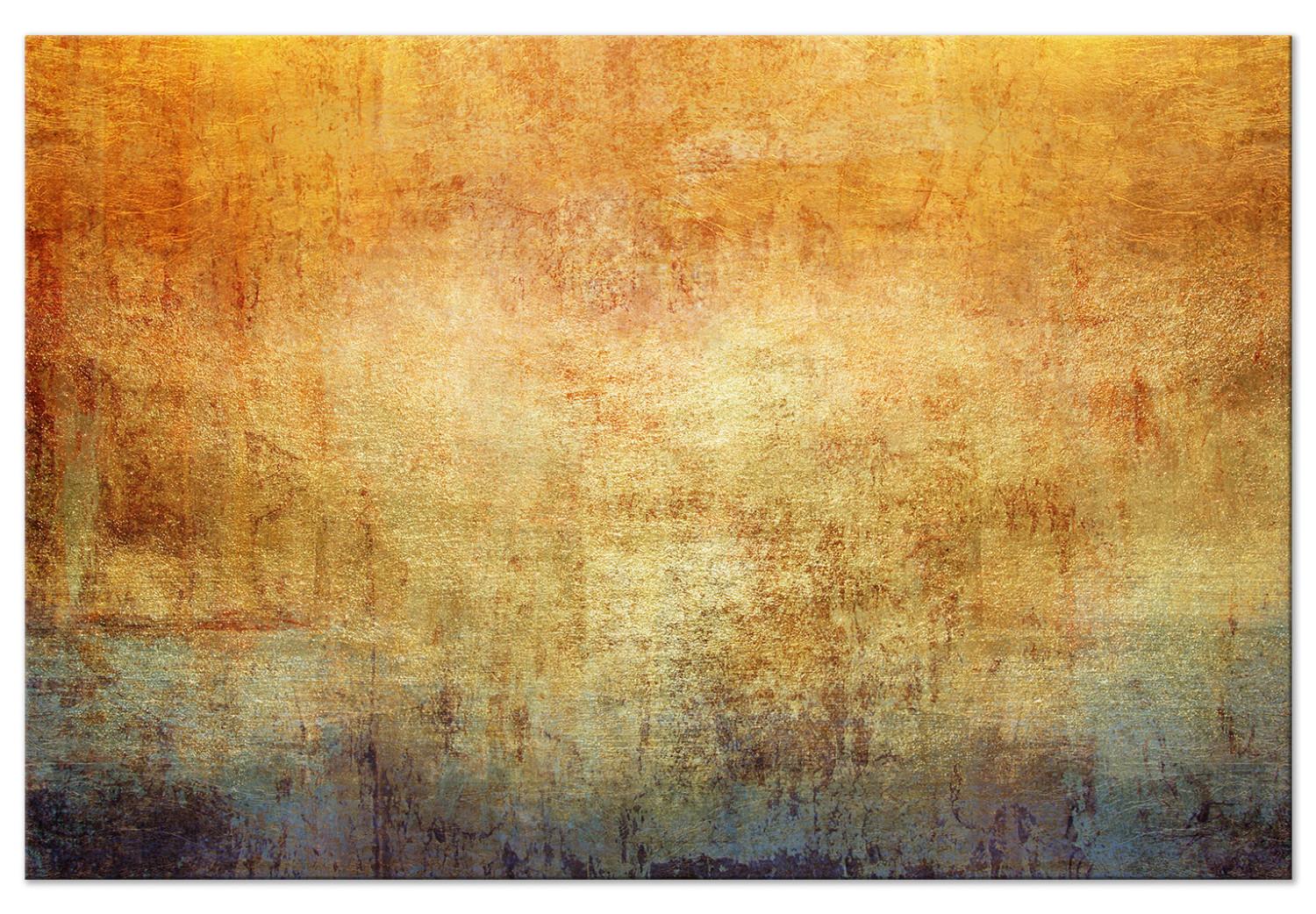 Canvas Expansion of Thoughts (1-piece) Wide - warm-colored abstraction