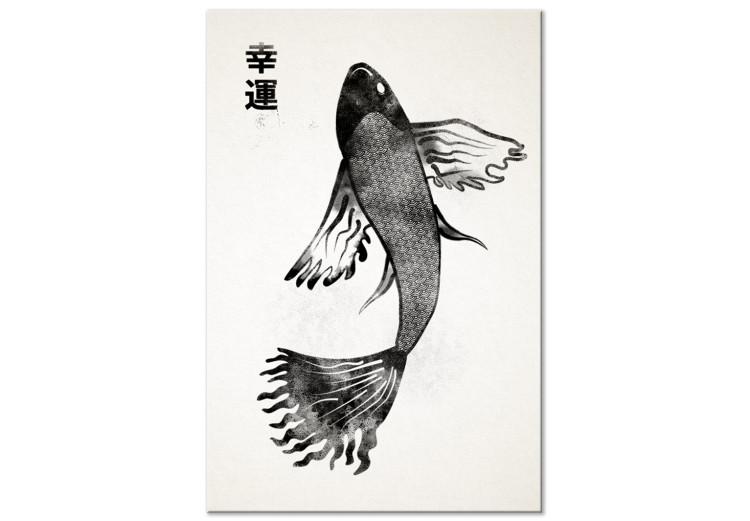 Canvas Print Fish of Luck (1 Part) Vertical
