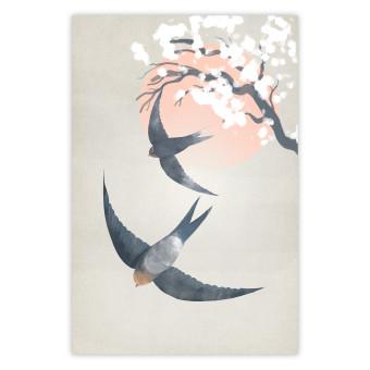 Poster Swallows in Flight [Poster]