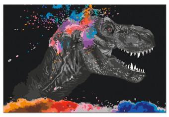 Paint by Number Kit Proud Tyrannosaurus Rex